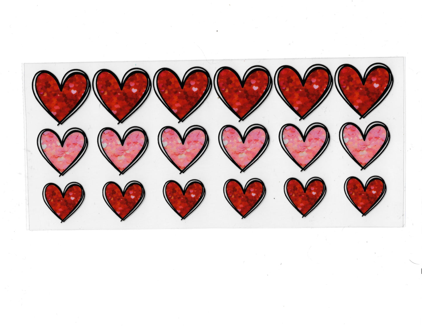 Red and Pink Hearts - #502
