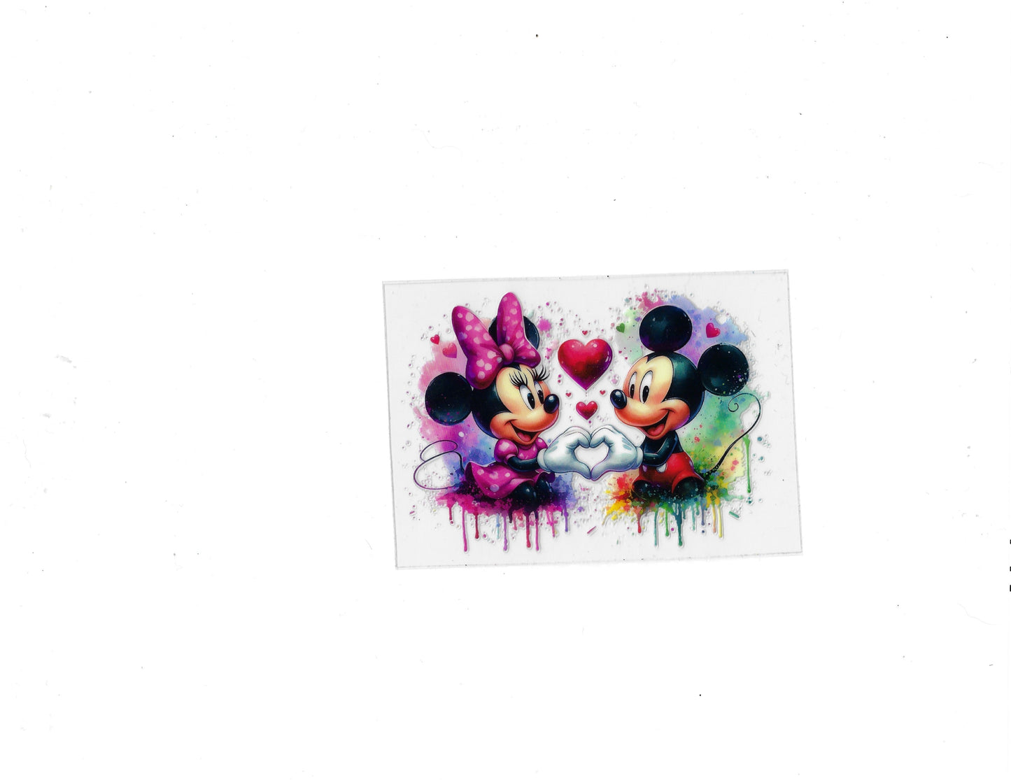 Mickey and Minnie Heart - #560