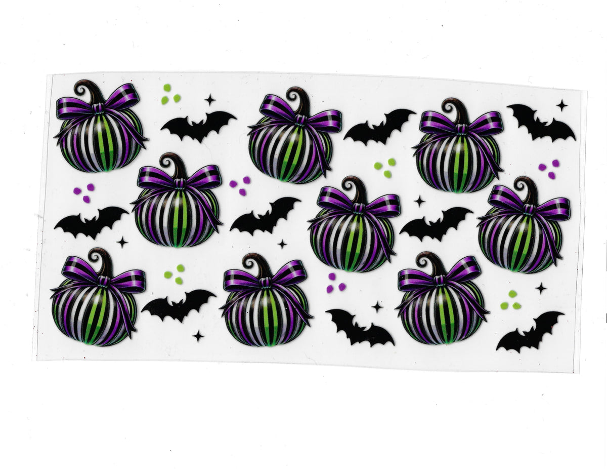 Green and Purple Pumpkins - #719