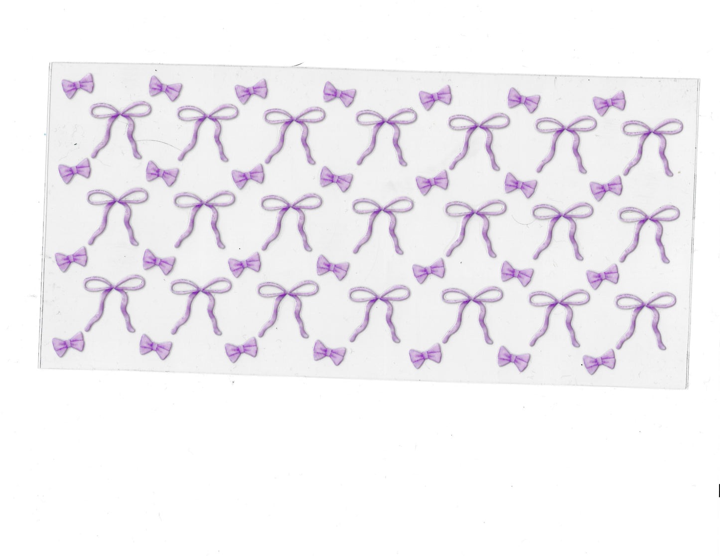 Purple Bows - #357