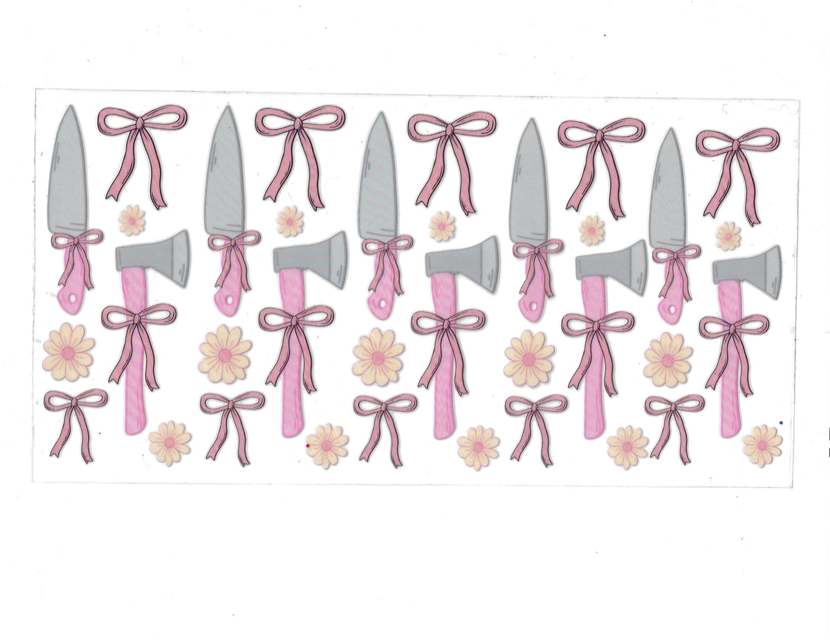 Pink Bow Scary - #712