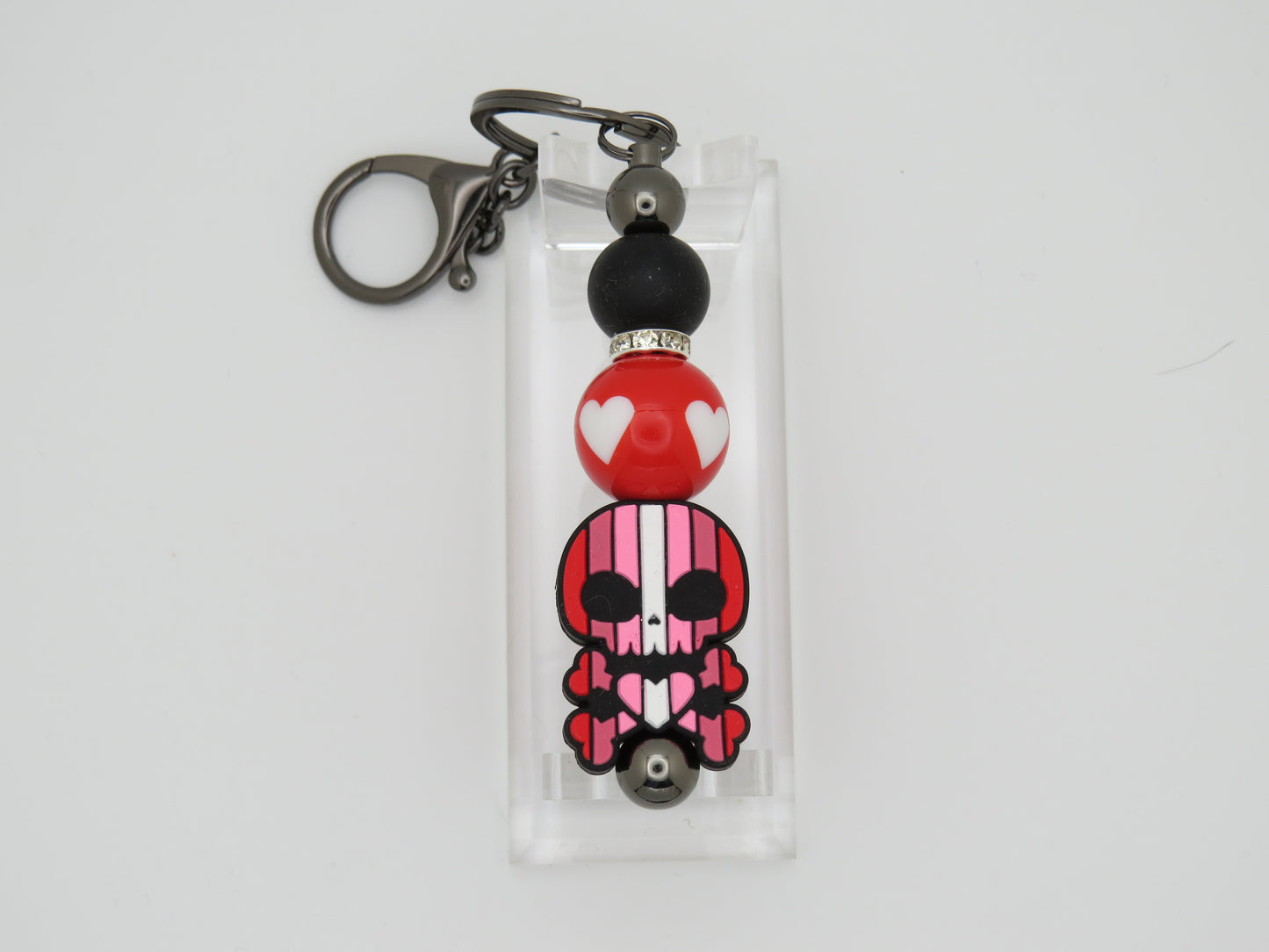 Pink and Red Skull