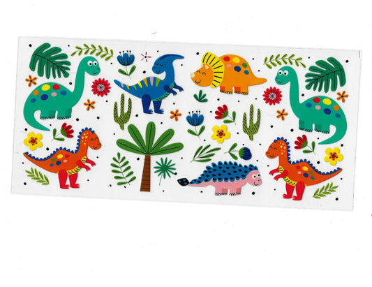 Colorful Dinosaurs - #448