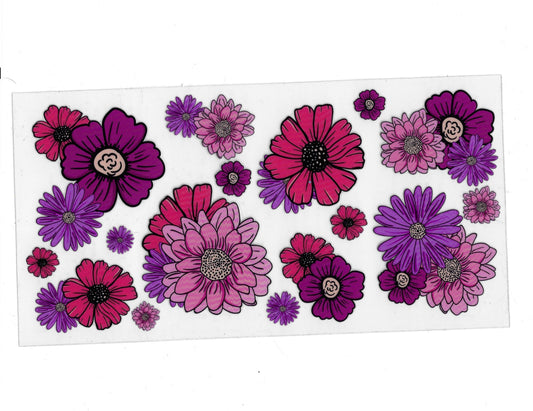 Purple and Pink Flowers - #365