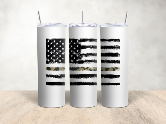 Camo Line Flag