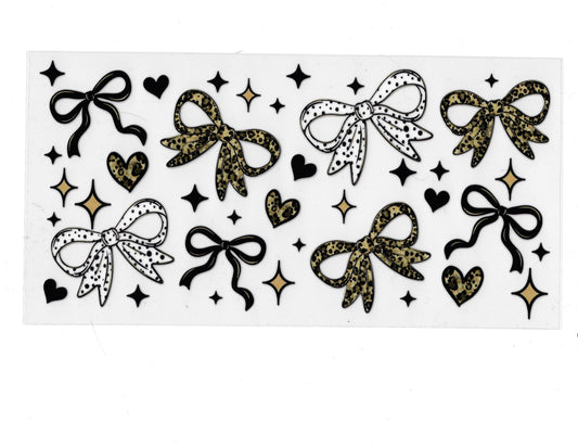 Black and White Bows - #359