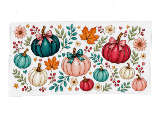 Pink and Blue Pumpkins - #724