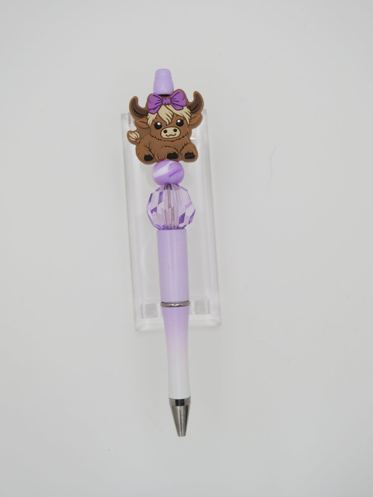Purple Highland Cow