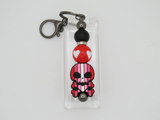 Pink and Red Skull