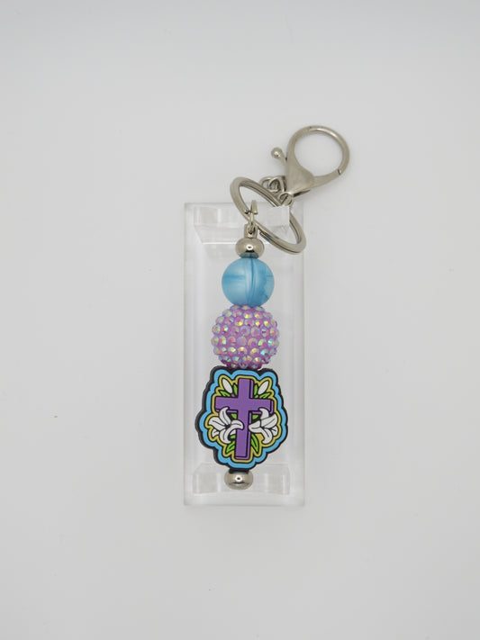 Blue and Purple Cross