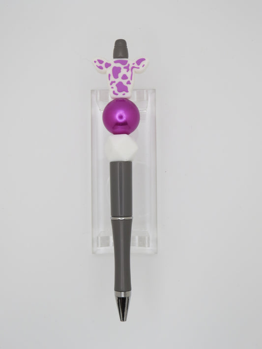 Purple Cow Head