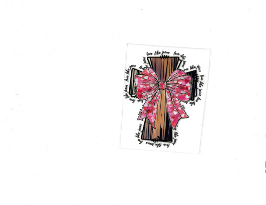Cross and Bows - #610
