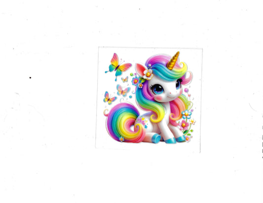 Unicorn and Butterflies - #570